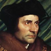 Hans holbein the younger Details of Sir thomas more painting